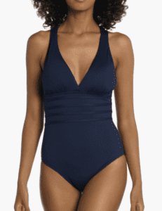 Best Swimwear for Each Body Shape - one piece navy